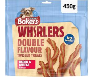 BAKERS WHIRLERS Baconandcheese 3X450G
