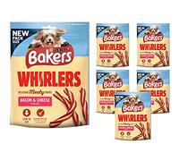 Bakers Whirlers Dog Treats Bacon and Cheese 130g - 6×130g