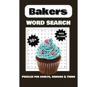 Bakers Word Search Puzzle: With Easy to Read Print, All About Baking and more, 50+ Fun & Engaging Puzzles / 6X9 inches, 110 pages / 50+ Puzzles… Gifts for Vacations, Holidays and Free Times