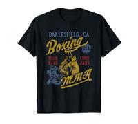 Bakersfield CA Boxing MMA USA Vintage Distressed Design T-Shirt