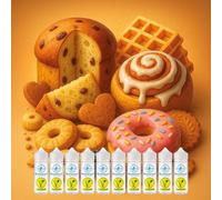 Bakery Bliss Edition - Sasami Signature Collection - 10 x 10ml Flavor Concentrate Set - Vegan