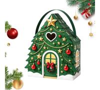 Bakery Boxes, Christmas Candy Chocolate Storage Bags With | Pastry boxes, for Halloween, birthday, Easter, Valentine's Day, university, school, office
