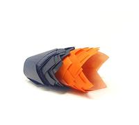 50 x Halloween Mixed Pack Tulip Muffin Wraps Black and Orange - orange