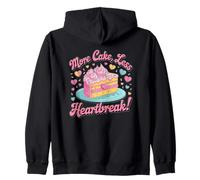 Bakery More Cake Less Heartbreak Baking Dessert Sweet Zip Hoodie