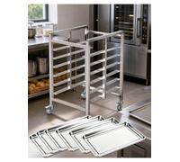 Bakery Rack,Bakery Bun Pan Speed Rack, for Commercial Baking and Bakers