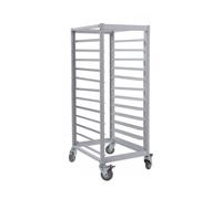 Bakery Rack,Bun Pan Speed Rack, Aluminum Baking Tray Storage Cart with Wheels, Adjustable Shelves for Kitchen and Restaurant Use
