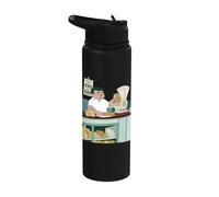Bakery Stainless Steel Insulated Water Bottle