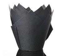 Bakerydirect 50 Standard Size Tulip Muffin Wraps Cases Colour Black