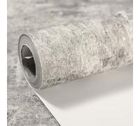 Baketron Concrete Wallpaper Grey Cement with Metallic Silver Glitter Textured Wallpaper Feature Retro Decorative Luxury Wall Paper Roll Living Room Hallway Bedroom Wallpapers for Adults