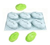 Bakeware - Six Cavities Easy Release Non-stick,Cute Silicone Baking Molds,for Cake Muffin Dessert DIY Crafts Home Kitchen Wedding Birthday Party