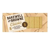 Bakewell and Browne 8 All Butter Shortbread Fingers 160g