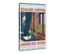 BAKHFTR Edward Hopper Exhibition Poster，Museum-Quality Art Gallery Print Canvas Poster Wall Art Decor Print Picture Paintings for Living Room Bedroom Decoration 20x30inch(50x75cm)