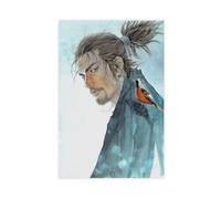 BAKHFTR Vagabond Poster ， Framed Takehiko Inoue Manga Wall Art Canvas Poster Bedroom Decor Landscape Office Room Decor Gift 08x12inch(20x30cm)