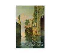 BAKHFTR Villa Del Balbainello Lake Como Poster Canvas Poster Bedroom Decor Landscape Office Room Decor Gift 24x36inch(60x90cm)