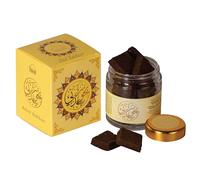 Bakhoor Adeni, Yemeni Oud Bakhoor عدني عود بخور by Dukhni | Arabic Bakhoor Incense | 40 grams jar | Handmade with Traditional Recipe | Warm Floral Blend | Perfect for Prayer Time | To Relax & Meditate