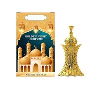 Bakhoor Holder Oud Frankincense Resin For Yoga Spa Home Decor Golden (5ml) Sui Boots Night Perfume Oil 5ml Fragrance, Exquisite Bottle, Long-Lasting Scent