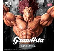 Banpresto Hanma Yujiro Baki Action Figure - Grandista 31 cm - BP30044P Multicolor - Collectible Figure - Ideal for fans of the Baki Series