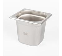 Baki Stainless Steel Gastronorm Container 1/6 Food Pan 65, 100, 150 mm Deep with & Without Lid (150mm Deep)