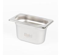 Baki Stainless Steel Gastronorm Container 1/9 Food Pan 65, 100, 150 mm Deep with & Without Lid (100mm Deep)