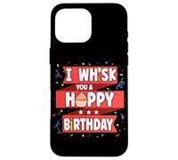 Baking Bakers I Whisk You A Happy Birthday Case for iPhone 16 Pro Max