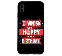 Baking Bakers I Whisk You A Happy Birthday Case for iPhone XS Max