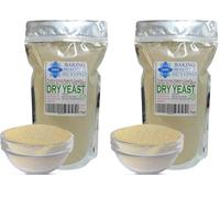 Baking Beauty and Beyond Instant Dry Yeast for Hand Bread Machines - Professional Bakers for Bread, Cake, Pizza Dough Crust, 200 Gram Bag (Pack of 2)