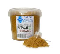 Baking Beauty and Beyond Premium Candy Floss Sugar 800g - Brownie Flavour
