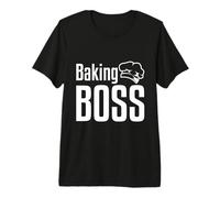 Baking Boss Pastry Confectioner Bakery Cake Baking Bake Premium T-Shirt
