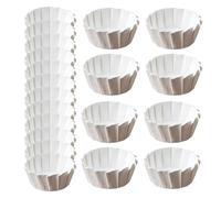 Baking - Cake, 50X Portable Basques Cake | Silicone Pastry Mat, Parchment Rounds, 4/6/8-Inch Muffin Tin, Cupcake Wrappers, Dessert for Baking Cakes