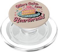 Baking Dessert Sweet Bakery More Cake Less Heartbreak PopSockets PopGrip for MagSafe