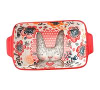Baking Dish 8.7x4.8'' Cute Animal Casserole Dish Ceramic Baking with Handles Rectangular Pans Oven Safe ＆ Lasagna Pan for Cooking, Cake Dinner Style 3