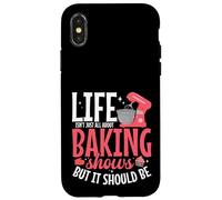 Baking Enthusiast Cake Baking Show Fan All About Baking Show Case for iPhone X/XS