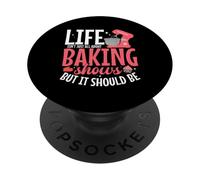 Baking Enthusiast Cake Baking Show Fan All About Baking Show PopSockets Adhesive PopGrip
