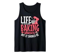 Baking Enthusiast Cake Baking Show Fan All About Baking Show Tank Top