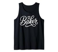 Baking Heart - Funny Pastry Baker - Baking Baker Tank Top