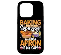 Baking Is My Superpower And My Apron Is My Cape Case for iPhone 15 Pro