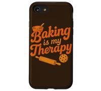 Baking is My Therapy Kitchen Sweet Treats Culinary Fun Case for iPhone SE (2020) / 7/8