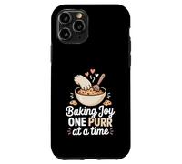 Baking Joy One Purr At A Time Baker Pastry Kitchen Case for iPhone 11 Pro