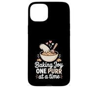Baking Joy One Purr At A Time Baker Pastry Kitchen Case for iPhone 15 Plus