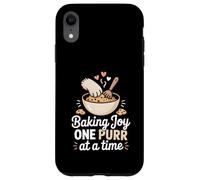 Baking Joy One Purr At A Time Baker Pastry Kitchen Case for iPhone XR
