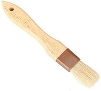 Baking Kitchen Wooden Handle Grill Boar Bristles Marinade Tool Basting Brush Pastry Brush Sauce Baster(S) Practical treatment