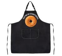 Baking Lovers Gift You're My Everything Apron With Bagel Lover Merch Food Lover Gift Food Series Gifts