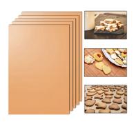 Baking Mat 33 x 40cm Reusable With Non Stick Surface (5er Pack