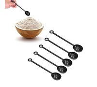 Baking Measuring Spoon,5pcs Coffee Scoop 10g Capacity Long Handle Food Grade PP Material Powder Spoon for Coffee Beans Powder