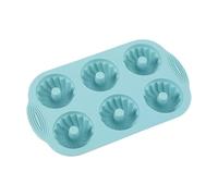 Baking Molds - 6 Cavities Easy Release Baking Utensils | Reusable Silicone Molds for Baking - Chocolate, Caramel, Jelly, Cookies, Home, Kitchen, Camping