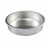 Baking Molds Set of 5 Aluminum Alloy 4 Inch Deep for Making Cakes, Bread, Hamburger Buns, and Puddings at For Home with Easy Release Feature