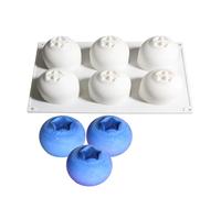 Baking Molds Silicone Shapes,Non-Stick Reusable Food-Grade Bakeware,Blueberry Shaped Silicone Baking Pan - for Cupcake Pudding Ice Cream Cookie Home Kitchen Restaurant Birthday Party
