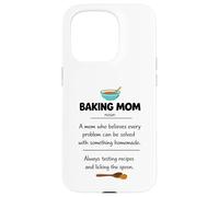 Baking Mom Definition gifts mothers day women Case for iPhone 15 Pro