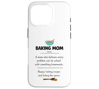 Baking Mom Definition gifts mothers day women Case for iPhone 16 Pro