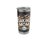 Baking Mom Funny Cookie Baking Kitchen Love Stainless Steel Insulated Tumbler